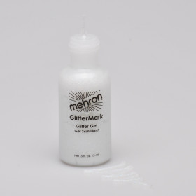Mehron Glittermark White 15 ml